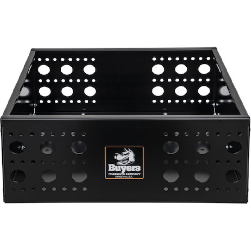 Buyers Products 18x10x24 Gloss Black Multi-Purpose Storage Basket Kit Model 1744124