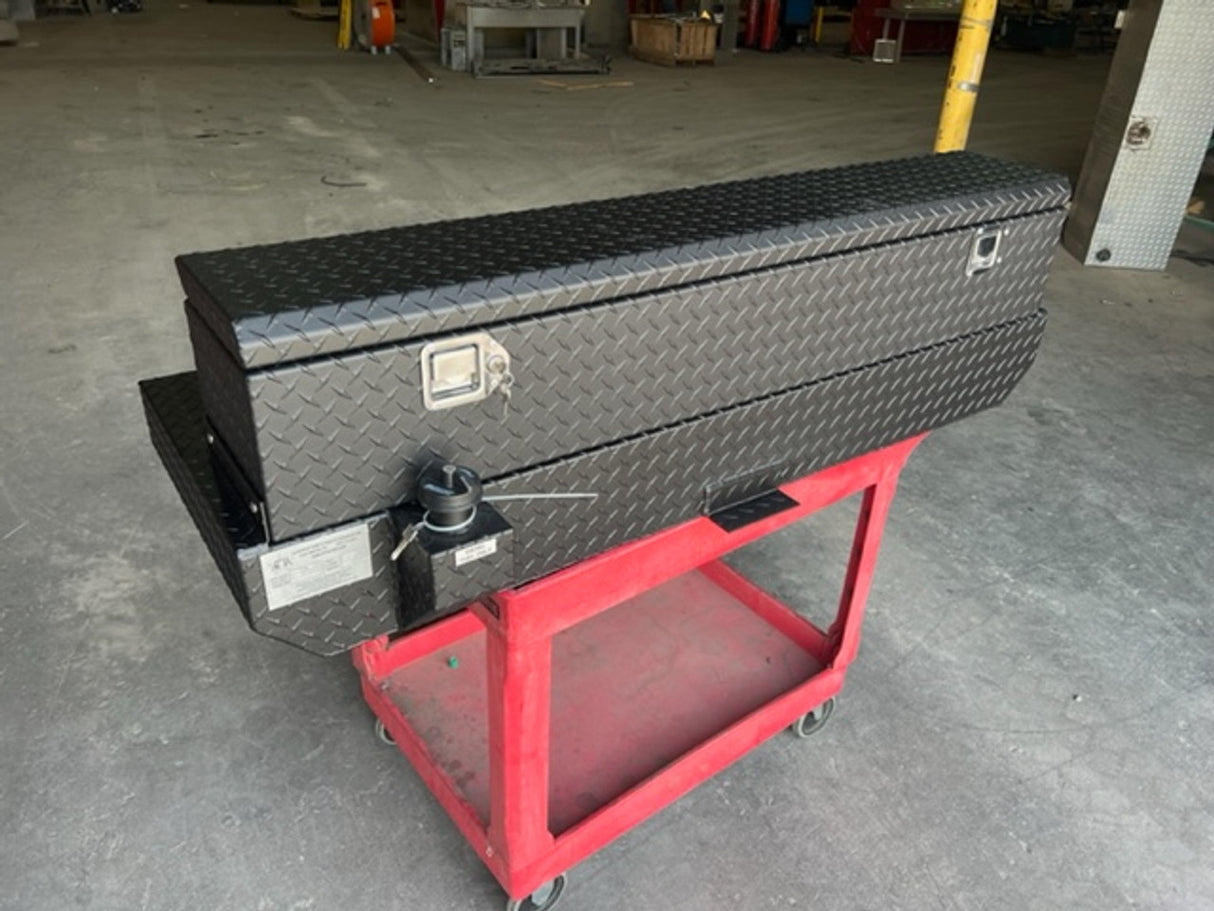 ATTA Tanks Aluminium Auxillary Tank Short Bed Roll-Top Combo AT33TT-RT