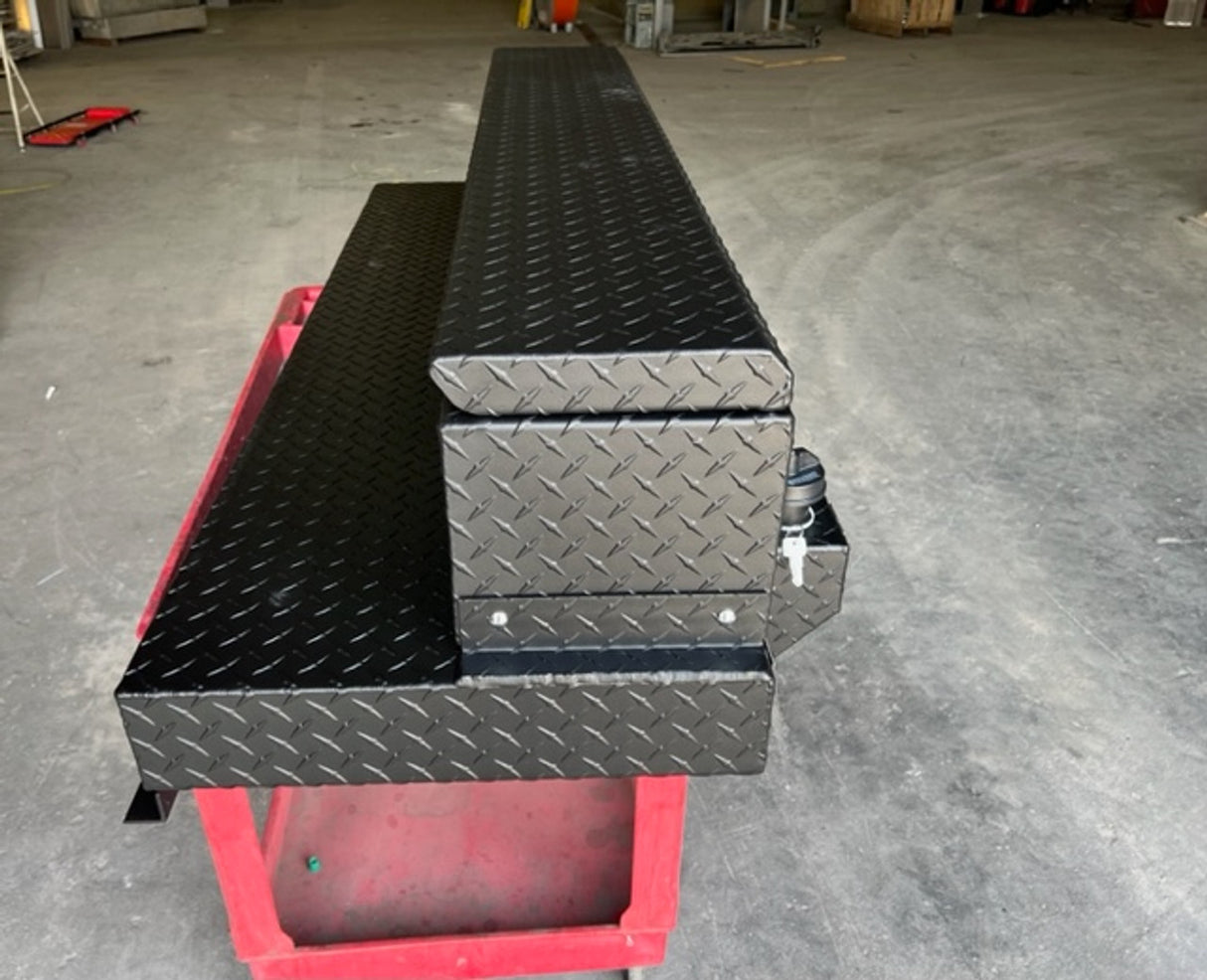 ATTA Tanks Aluminium Auxillary Tank Short Bed Roll-Top Combo AT33TT-RT