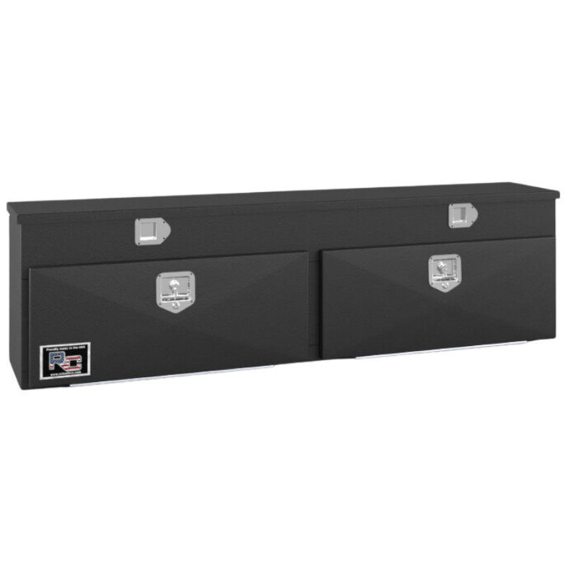 RC Industries Q-Series Steel Top Mount Box Drop Down Door With Top Compartment