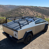 CYBERTRUCK Co TESLA Cybertruck 24+ CONTRACTOR Rack w/ Top Edges and front Panel - Matte Black