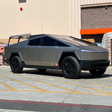CYBERTRUCK Co TESLA Cybertruck 24+ CONTRACTOR Rack w/ Top Edges and front Panel - Matte Black