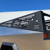 CYBERTRUCK Co TESLA Cybertruck 24+ MOLLE Rack - Stainless Steel & Aluminum Matte Black