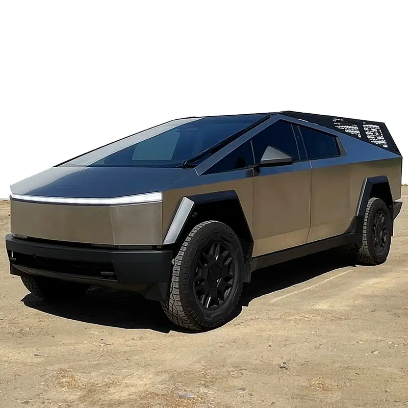 CYBERTRUCK Co TESLA Cybertruck 24+ MOLLE Rack - Stainless Steel & Aluminum Matte Black