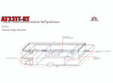 ATTA Tanks Aluminium Auxillary Tank Short Bed Roll-Top Combo AT33TT-RT