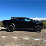 CYBERTRUCK Co TESLA Cybertruck 24+ MOTO Rack - Stainless Steel & Aluminum Matte Black