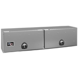 RC Industries Top Mount Tool Box P-Series Smooth Aluminum Box With Stainless Steel Door