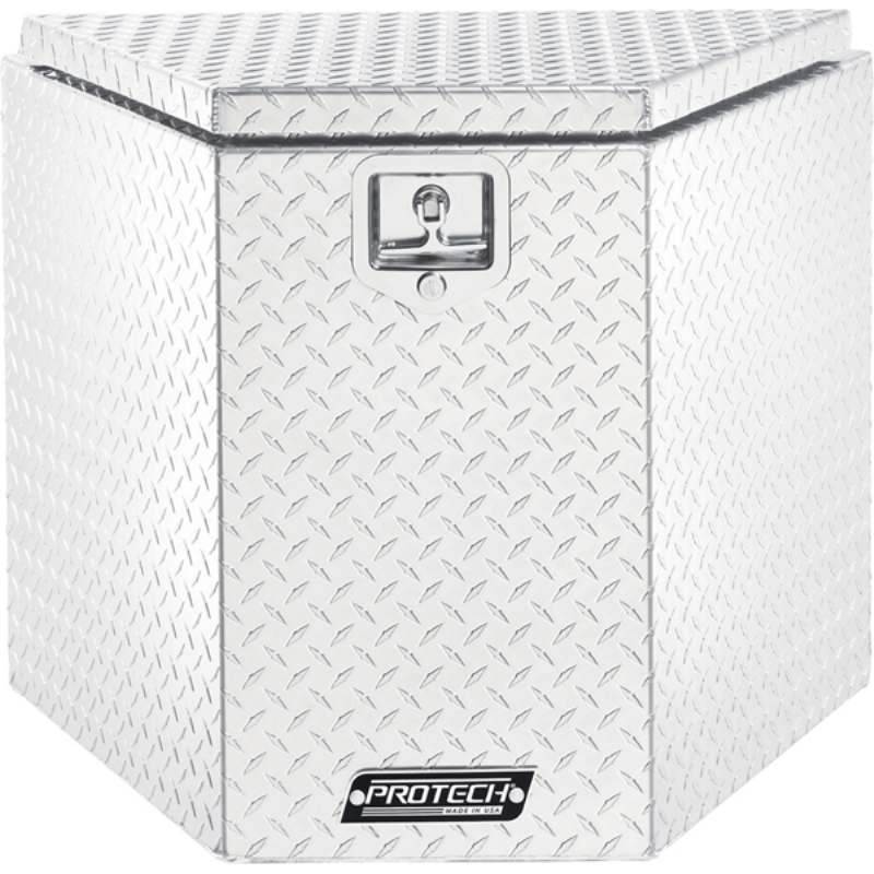 ProTech Trailer Tongue Box - 24Hx12Dx30W, Diamond Plate Model 54-7212