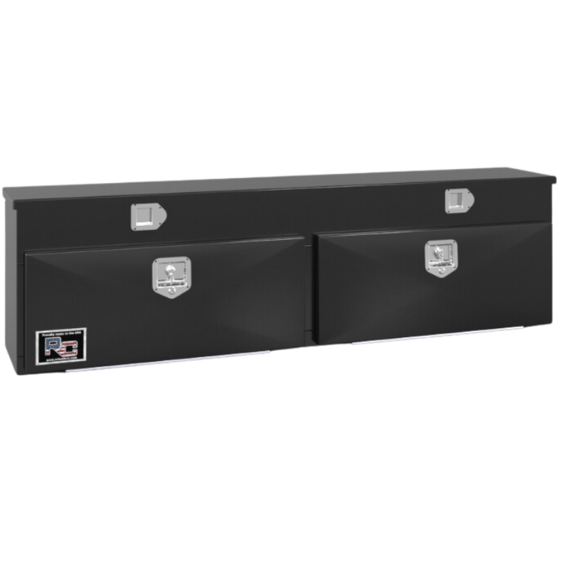 RC Industries Q-Series Steel Top Mount Box Drop Down Door With Top Compartment