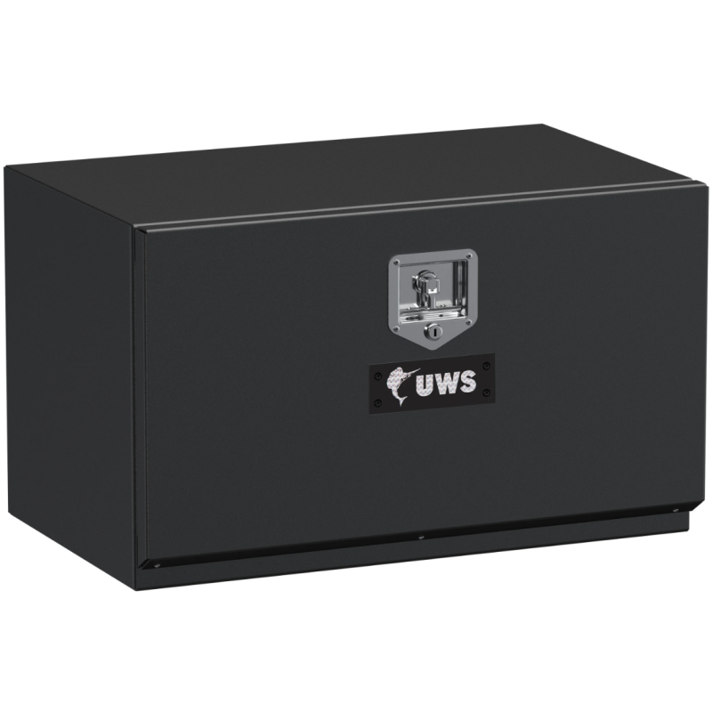 UWS Matte Black Steel 30" Single-Door Underbody Tool Box Model ST-TBUB-30-MB