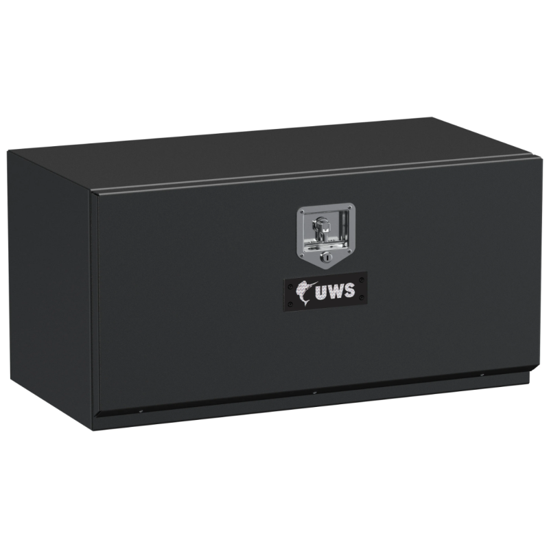 UWS Matte Black Steel 36" Single-Door Underbody Tool Box Model ST-TBUB-36-MB
